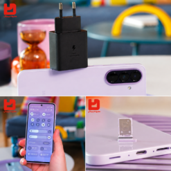 شارژر، درگاه سیم‌کارت و رابط کاربری گوشی سامسونگ Galaxy A37